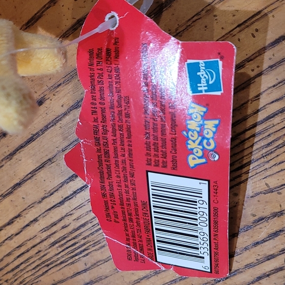 SOLD Pokemon Advanced Torchic 2004 Hasbro Plushie - Picture 5 of 6